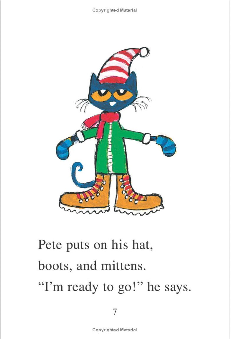 ICR: Pete the Cat: Snow Daze: A Winter and Holiday Book for Kids (I Can Read! L0 My first)-Fiction: 橋樑章節 Early Readers-買書書 BuyBookBook