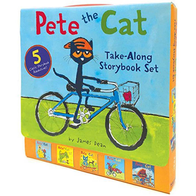 Pete the Cat Take-Along Storybook Set (5 Book) Harpercollins US