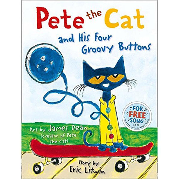 Pete the Cat #03 and his Four Groovy Buttons Harpercollins (UK)