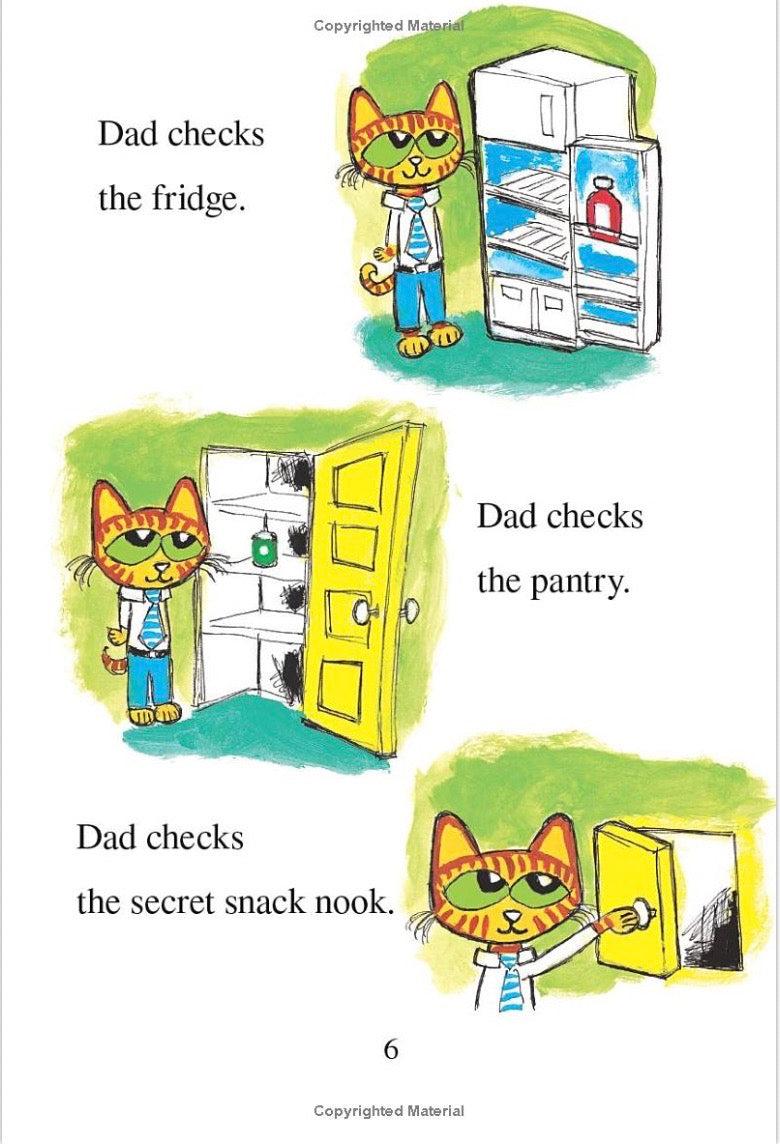 ICR: Pete the Cat's Trip to the Supermarket (I Can Read! L1)-Fiction: 橋樑章節 Early Readers-買書書 BuyBookBook