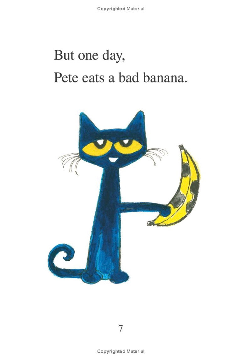 ICR: Pete the Cat and the Bad Banana (I Can Read! L0 My First)-Fiction: 橋樑章節 Early Readers-買書書 BuyBookBook