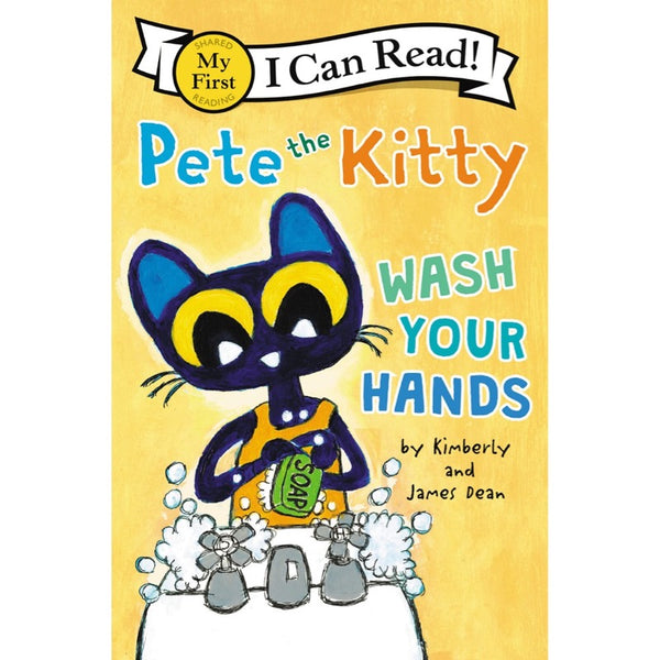 ICR: Pete the Kitty: Wash Your Hands (I Can Read! L0 My First)-Fiction: 橋樑章節 Early Readers-買書書 BuyBookBook