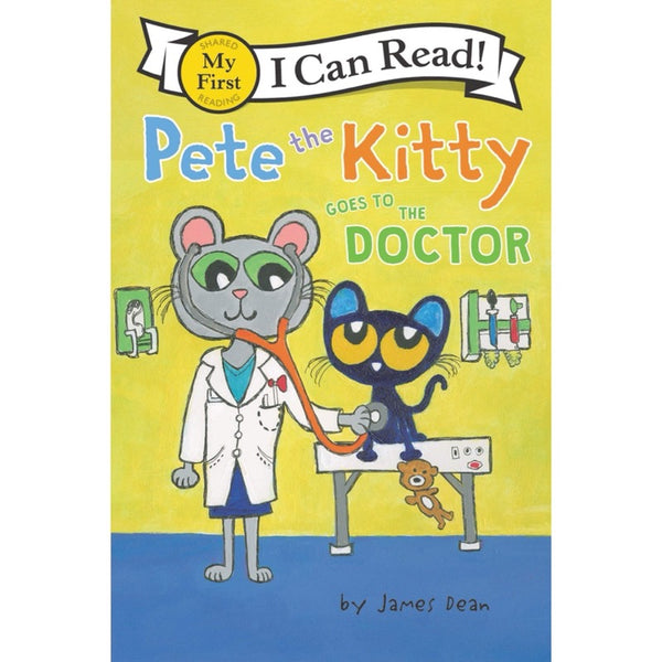 ICR: Pete the Kitty Goes to the Doctor (I Can Read! L0 My first)-Fiction: 橋樑章節 Early Readers-買書書 BuyBookBook