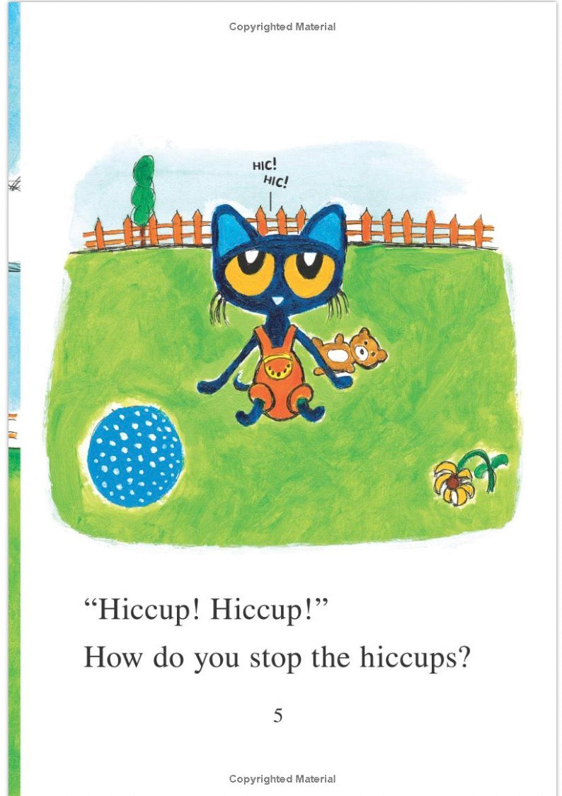 ICR: Pete the Kitty and the Case of the Hiccups (I Can Read! L0 My first)-Fiction: 橋樑章節 Early Readers-買書書 BuyBookBook