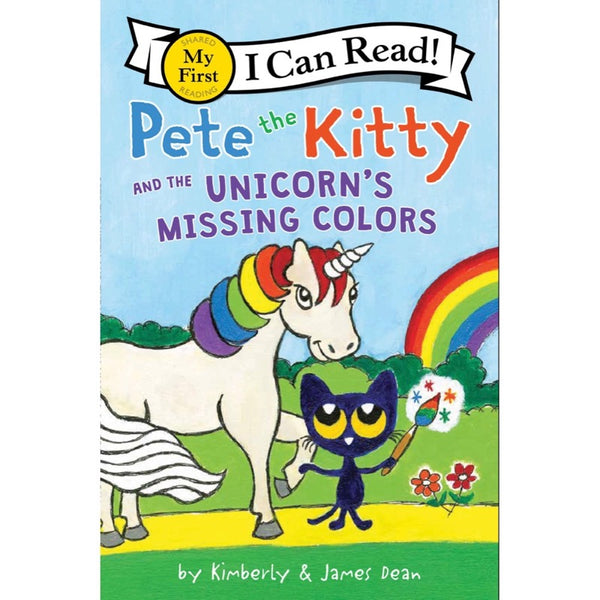 ICR: Pete the Kitty and the Unicorn's Missing Colors (I Can Read! L0 My first)-Fiction: 橋樑章節 Early Readers-買書書 BuyBookBook