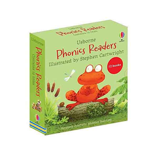 Phonics Readers Boxset (12 Books) - 買書書 BuyBookBook