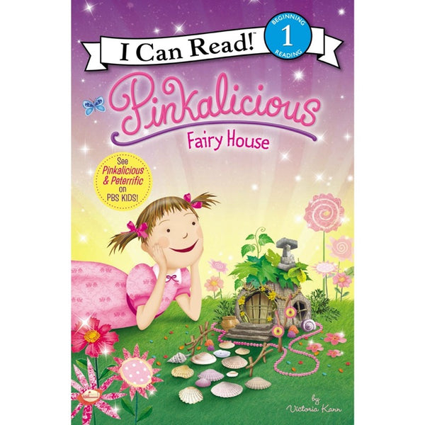 ICR: Pinkalicious: Fairy House (I Can Read! L1)-Fiction: 橋樑章節 Early Readers-買書書 BuyBookBook