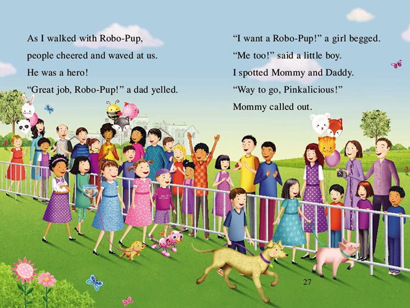 ICR: Pinkalicious and the Robo-Pup (I Can Read! L1)-Fiction: 橋樑章節 Early Readers-買書書 BuyBookBook