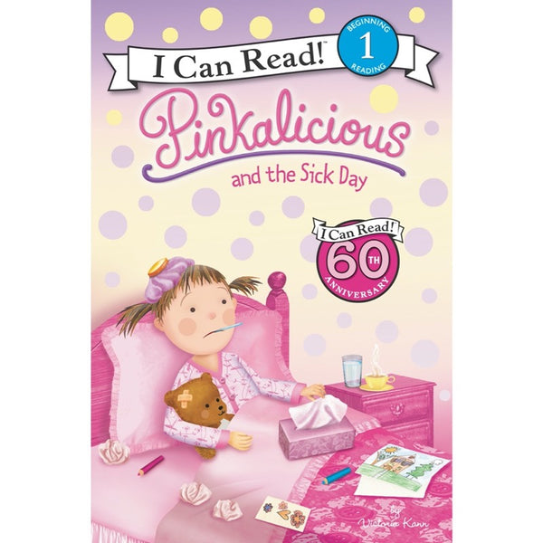 ICR: Pinkalicious and the Sick Day (I Can Read! L1)-Fiction: 橋樑章節 Early Readers-買書書 BuyBookBook