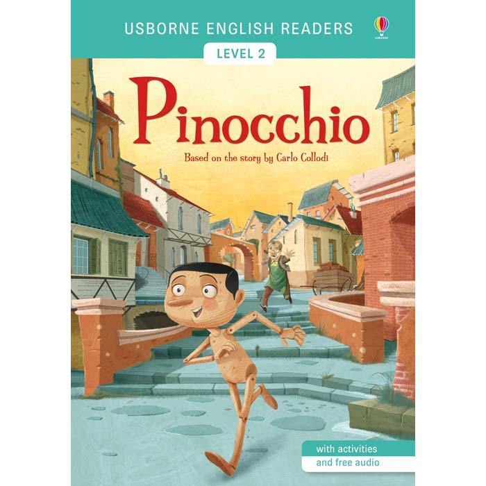 Usborne Readers (L2) Pinocchio (QR Code) Usborne