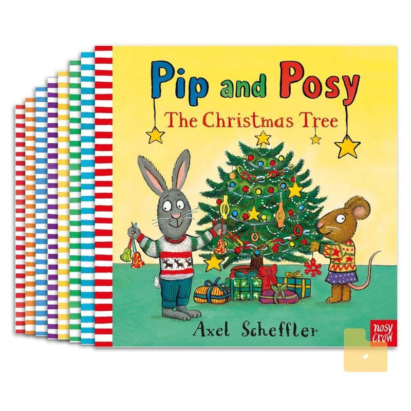 Pip and Posy (正版) Collection (Books with Audio QR Code* )(Axel Scheffler)
