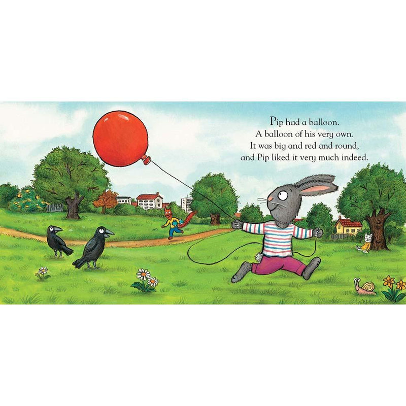Pip and Posy The Big Balloon ( Book with Audio QR Code )(Axel Scheffler) Nosy Crow