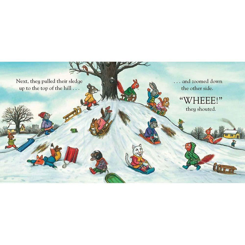 Pip and Posy The Snowy Day (Book with Audio QR Code )(Axel Scheffler) Nosy Crow