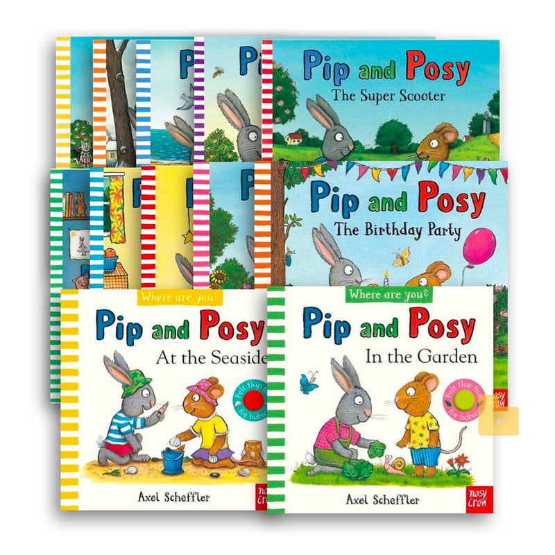 Pip and Posy (正版) Collection (Books with Audio QR Code* )(Axel Scheffler)-Fiction: 兒童繪本 Picture Books-買書書 BuyBookBook