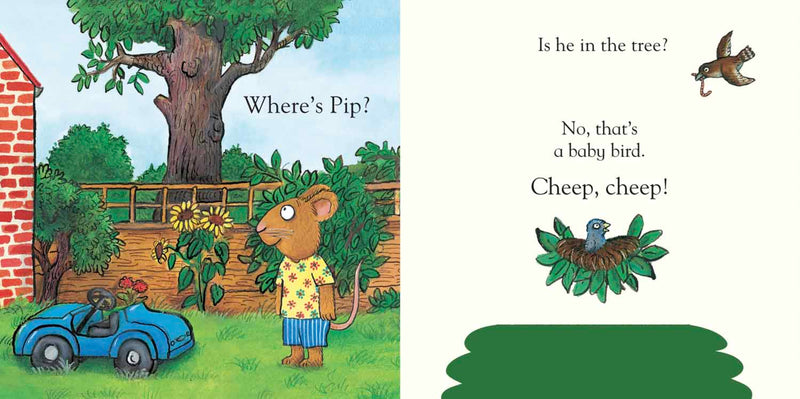 Pip and Posy Felt Flaps Bundle(with QR code Audio)(Axel Scheffler)-Nonfiction: 學前基礎 Preschool Basics-買書書 BuyBookBook