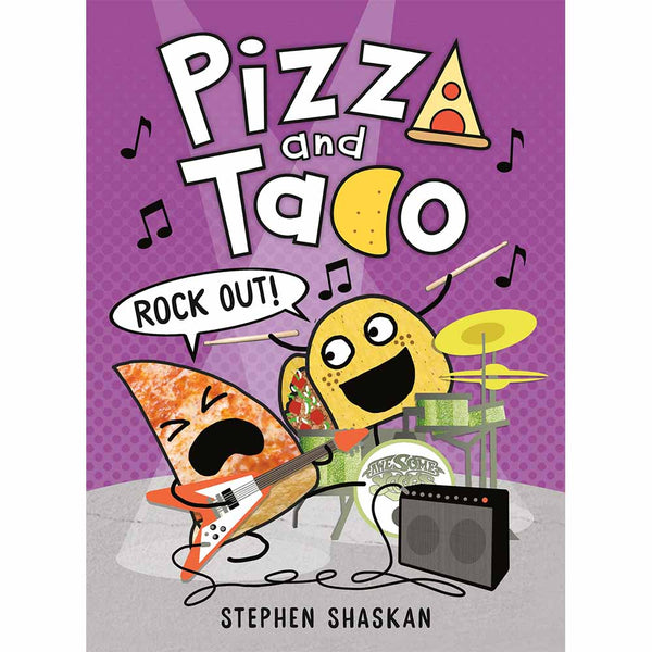 Pizza and Taco: Rock Out! (A Graphic Novel)-Fiction: 幽默搞笑 Humorous-買書書 BuyBookBook