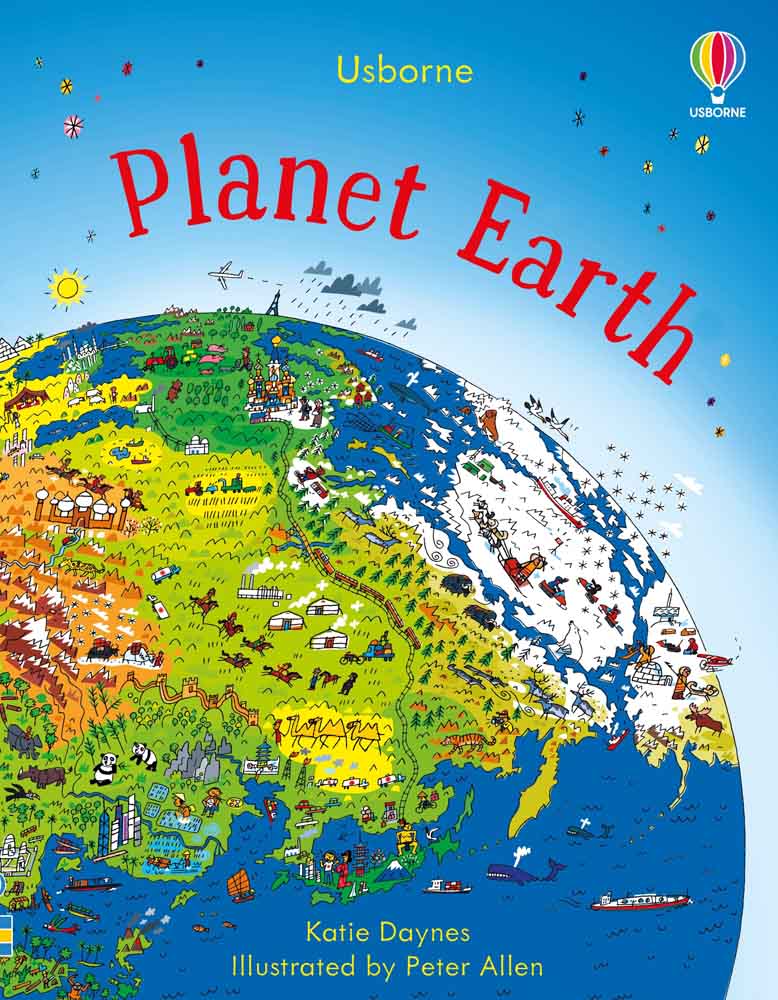 Planet Earth (Usborne Book and Jigsaw) (300 pcs) - 買書書 BuyBookBook
