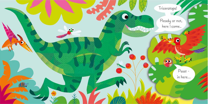 Play Hide & Seek with the Dinosaurs Usborne