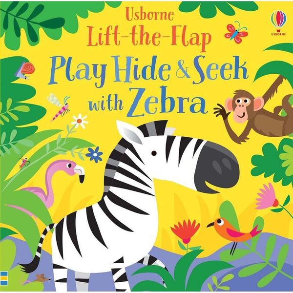 Play Hide and Seek With Zebra Usborne