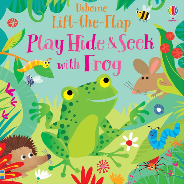 Play hide and seek with Frog Usborne