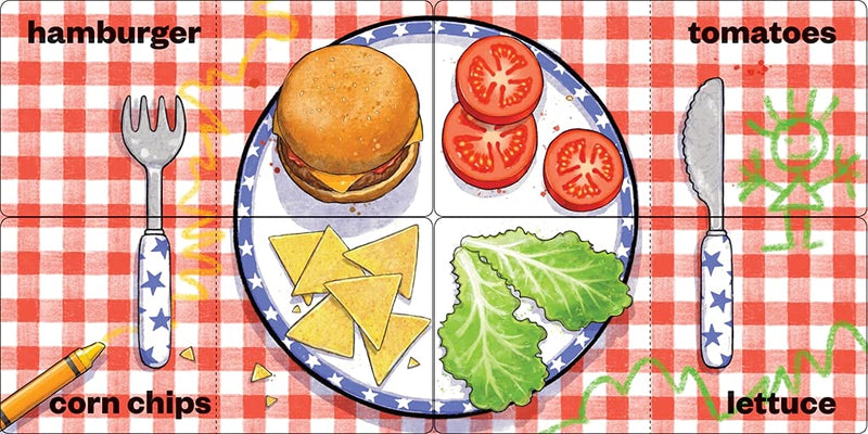 Play with Your Plate! (Board Book) - 買書書 BuyBookBook