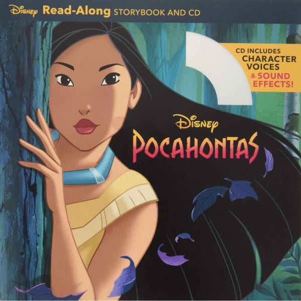 Pocahontas Read-Along Storybook & CD (Disney) - 買書書 BuyBookBook