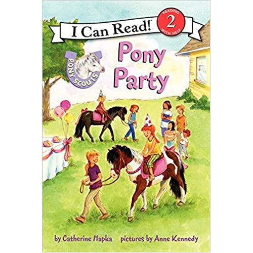 ICR: Pony Scouts : Pony Party (I Can Read! L2)-Fiction: 橋樑章節 Early Readers-買書書 BuyBookBook