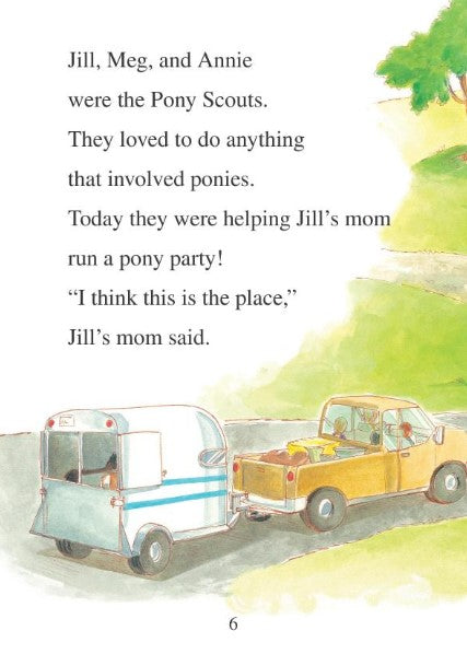 ICR: Pony Scouts : Pony Party (I Can Read! L2)-Fiction: 橋樑章節 Early Readers-買書書 BuyBookBook