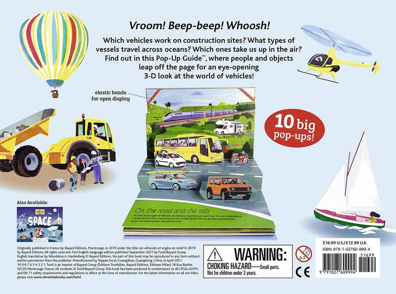 Pop-Up Guide, The Vehicles (Hardback) Others
