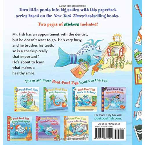 Pout-Pout Fish Goes to the Dentist (Paperback) Macmillan US