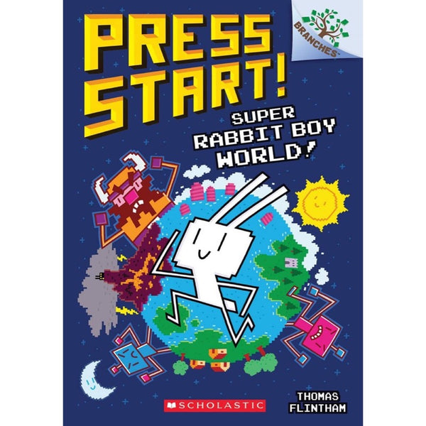 Press Start! #12 Super Rabbit Boy World! (Branches) - 買書書 BuyBookBook