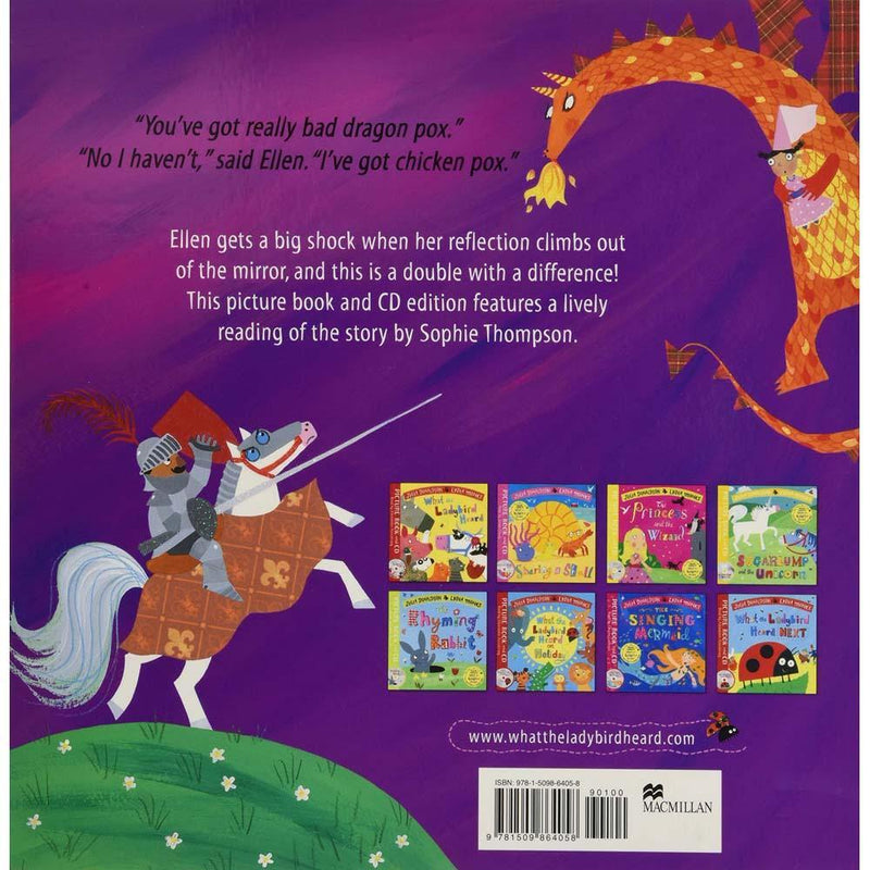 Princess Mirror-Belle and the Dragon Pox (Book + CD) (Julia Donaldson) Macmillan UK