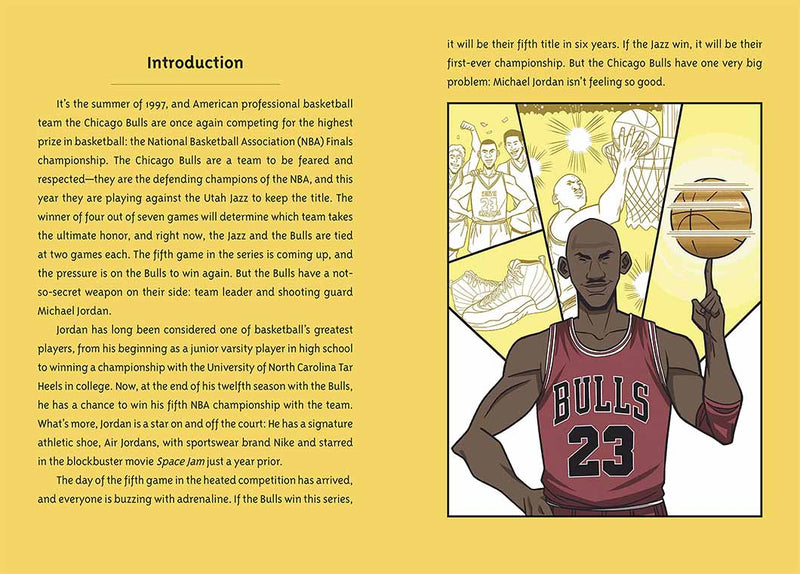 Who Is the Man in the Air? Michael Jordan (Who HQ Graphic Novels) (Who | What | Where Series)-Nonfiction: 人物傳記 Biography-買書書 BuyBookBook