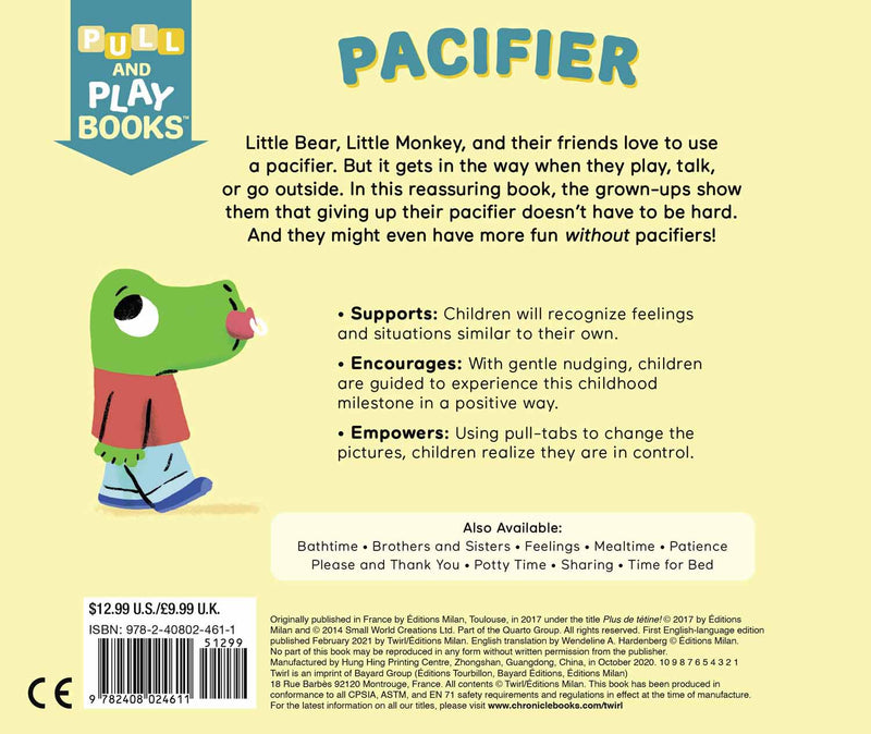 Pull and Play - Pacifier (Board book) - 買書書 BuyBookBook