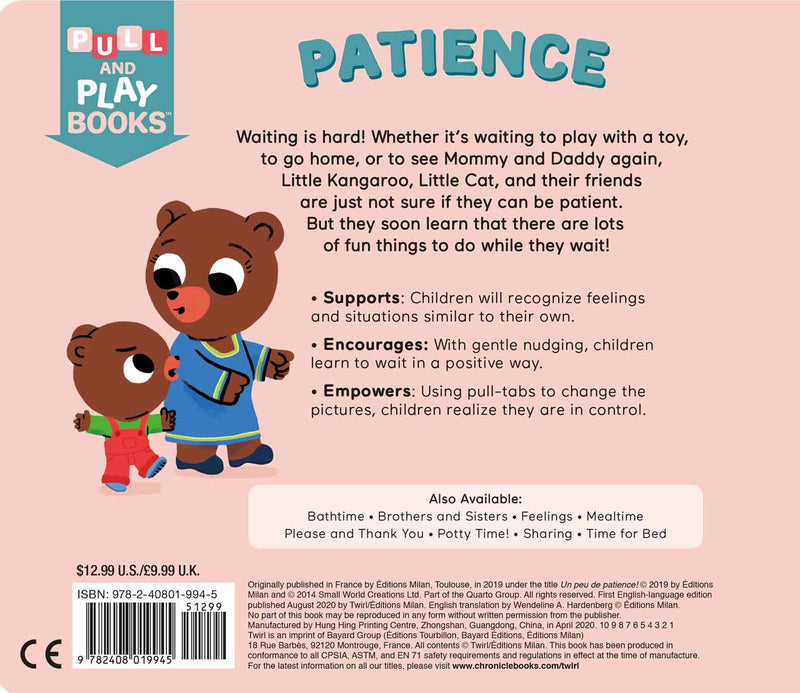 Pull and Play - Patience (Board book) - 買書書 BuyBookBook