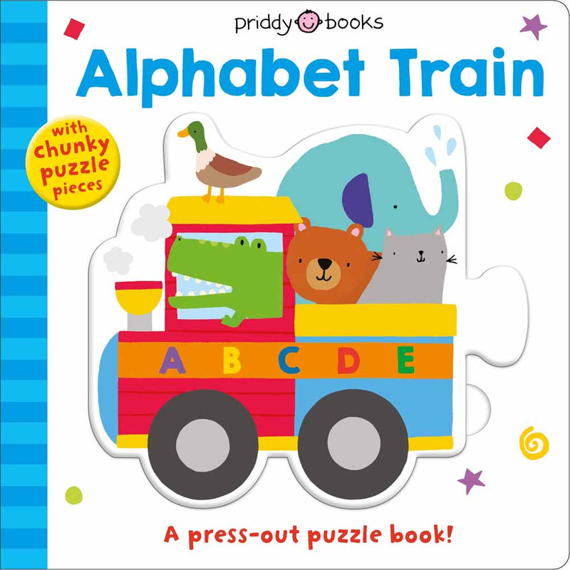 Puzzle and Play - Alphabet Train (Board Book) Priddy