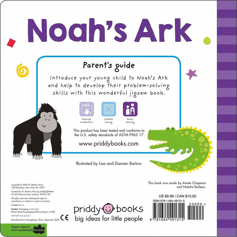 Puzzle and Play - Noah's Ark (Board Book) Priddy