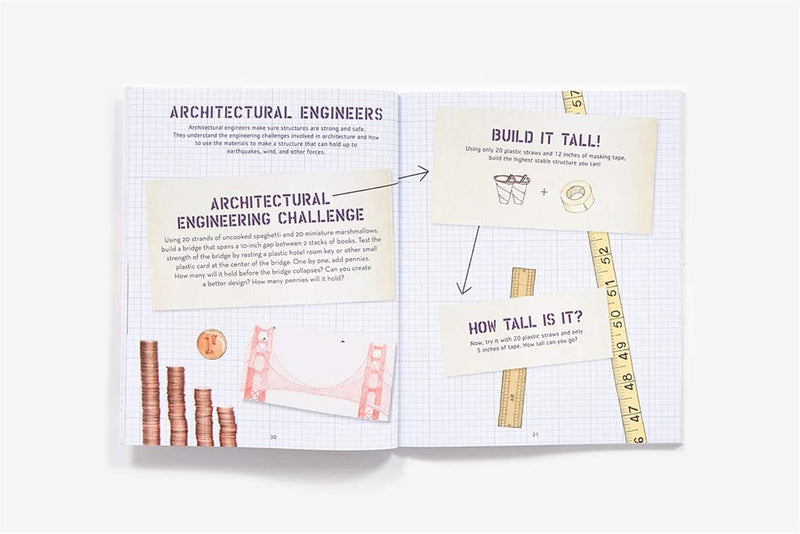 Questioneers, The - Iggy Peck's Big Project Book for Amazing Architects - 買書書 BuyBookBook