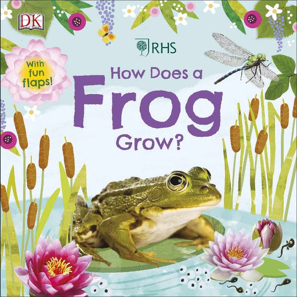 RHS How Does a Frog Grow?-Nonfiction: 動物植物 Animal & Plant-買書書 BuyBookBook