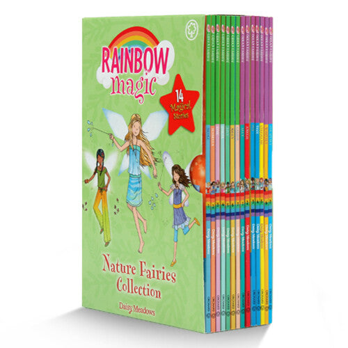Rainbow Magic Nature Fairies Collection (14 Books) - 買書書 BuyBookBook