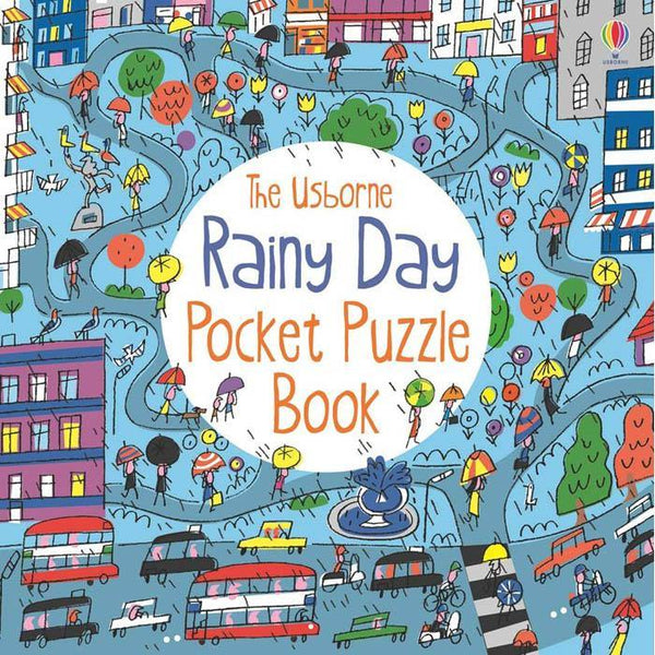 Rainy day pocket puzzle book Usborne