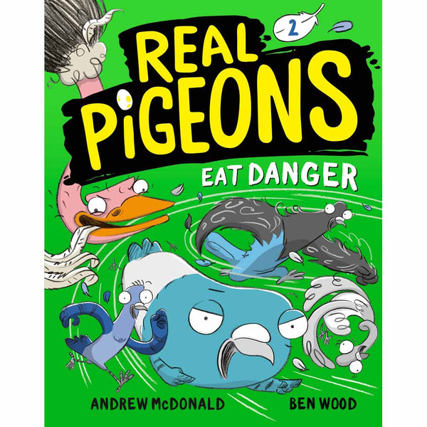 Real Pigeons #02 Eat Danger (Paperback) - 買書書 BuyBookBook