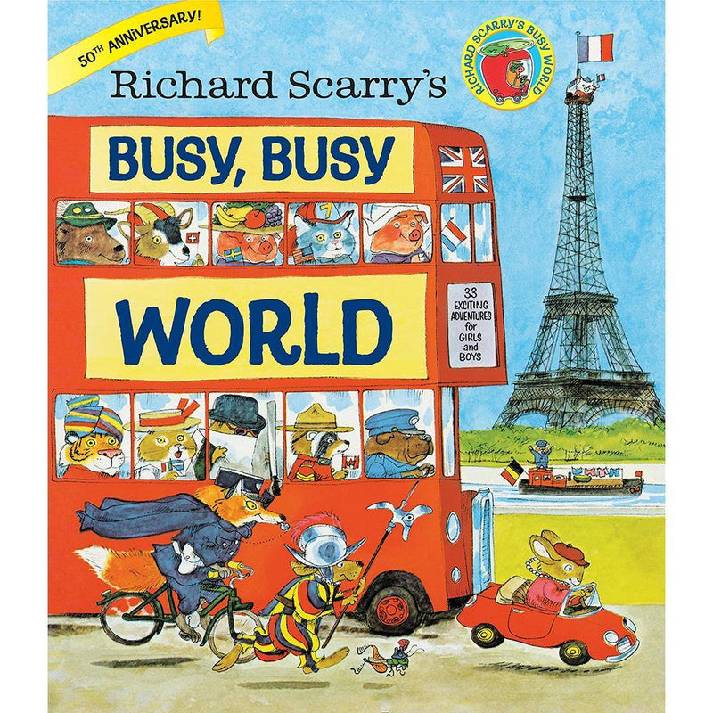 Richard Scarry's Busy, Busy World (Hardback) PRHUS