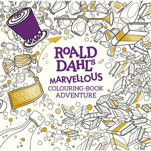Roald Dahl : Marvellous Colouring-Book Adventure - 買書書 BuyBookBook