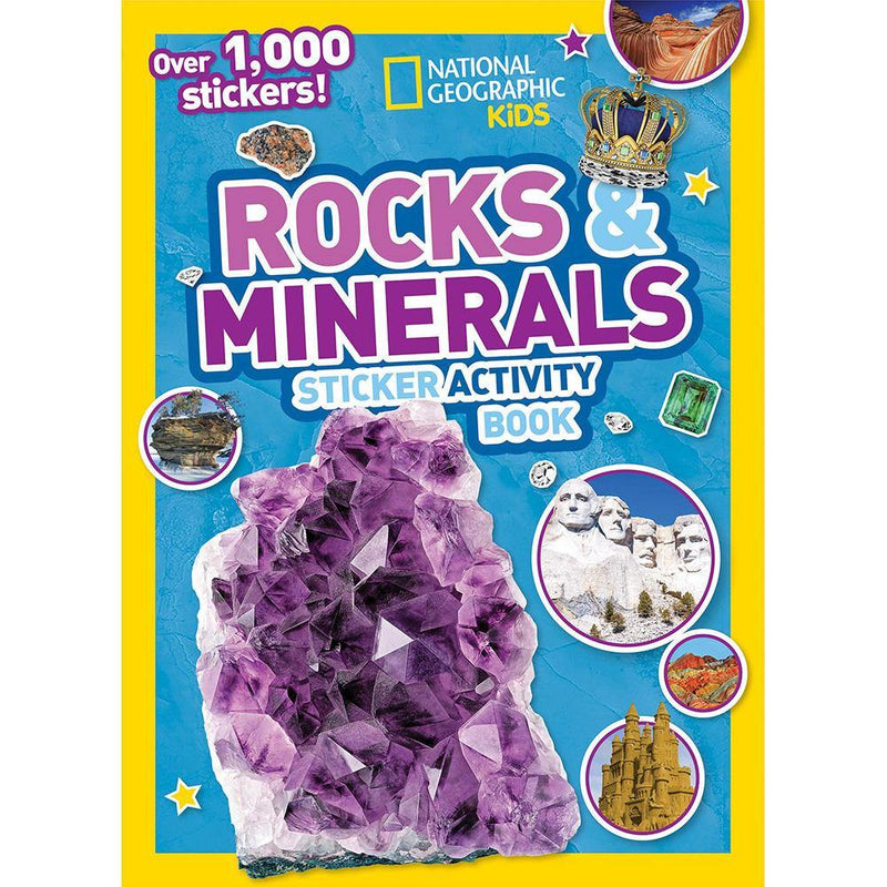 NGK: Rocks and Minerals (Sticker Activity Book) National Geographic
