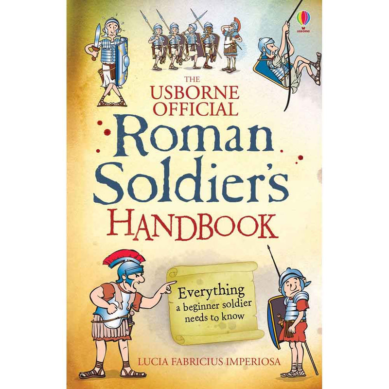 Usborne Handbooks - Roman Soldier's Handbook - 買書書 BuyBookBook