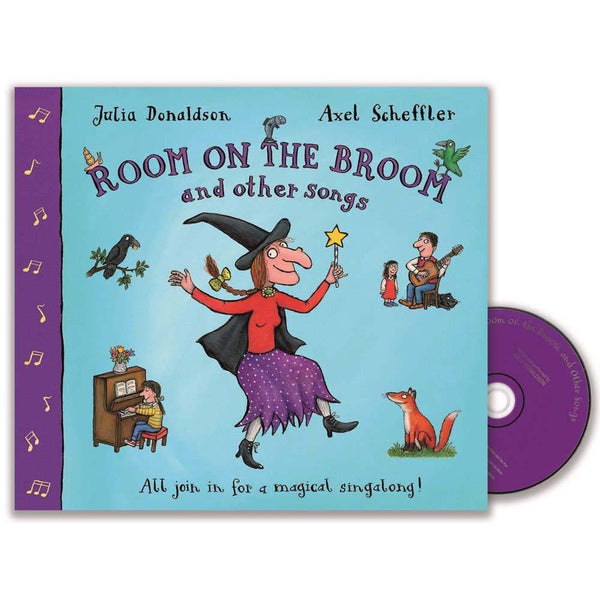 Room on the Broom and Other Songs (Book + CD) (Julia Donaldson)(Axel Scheffler) Macmillan UK