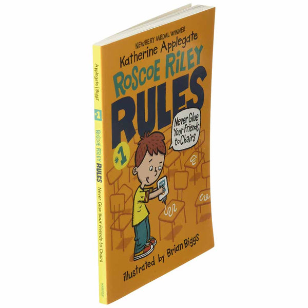 Roscoe Riley Rules #01, Never Glue Your Friends to Chairs (Paperback) (Katherine Applegate) - 買書書 BuyBookBook