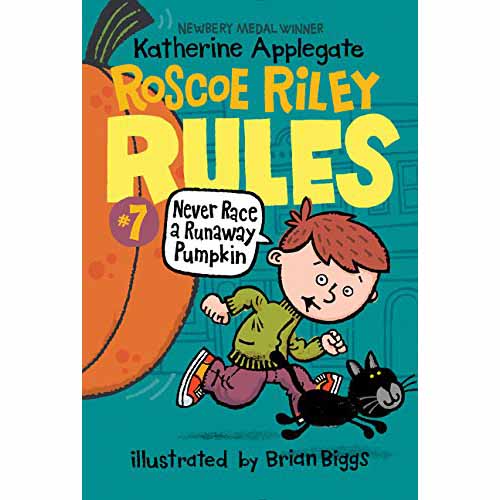 Roscoe Riley Rules #07, Never Race a Runaway Pumpkin (Paperback) (Katherine Applegate) - 買書書 BuyBookBook