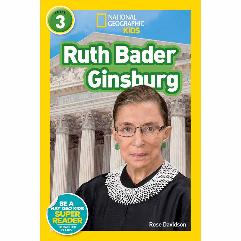Ruth Bader Ginsburg (L3) (National Geographic Kids Readers) - 買書書 BuyBookBook